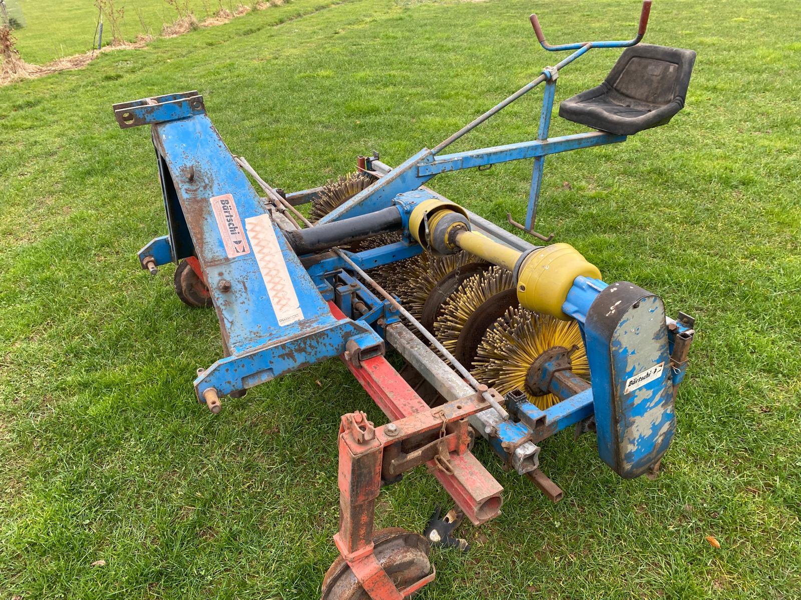 Fobro Inter Row Brush Weeder